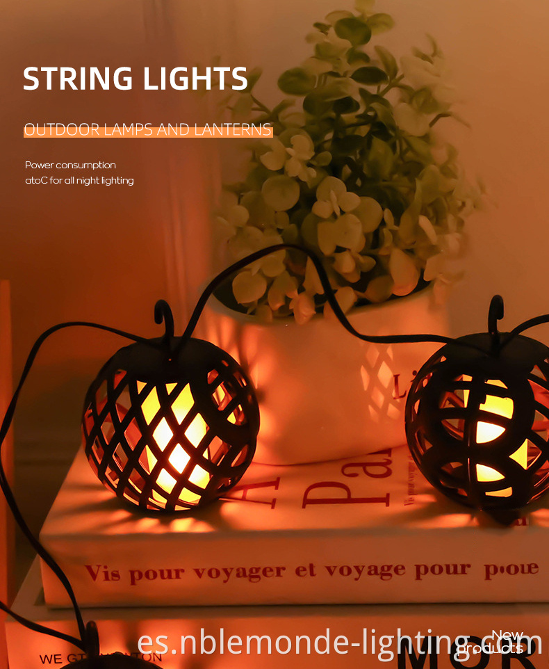 Durable Insulated Solar Globe String Lights